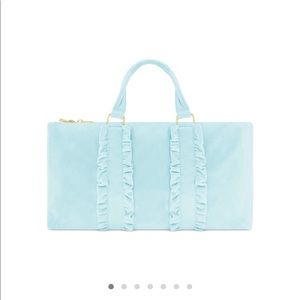 Stoney Clover Lane blue ruffled duffle